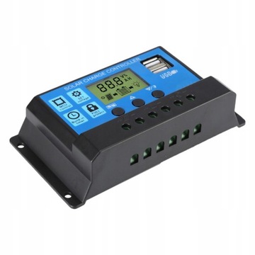 Контроллер заряда солнечной батареи, двойной USB, автофокус, ШИМ