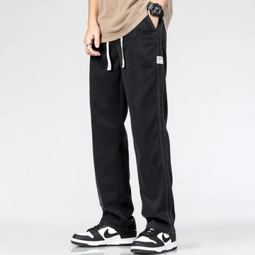 2023Jeans Men Spring Summer Thin Casual Elastic Fa