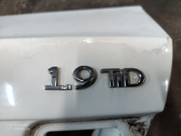 NÁPIS ZNAK OZNAČENÍ NA KRYT 1.9 TID SAAB 9-3 II 93 OE 02-11R.