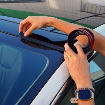 ПРОКЛАДКА ДЛЯ ВЕТРОВОГО СТЕКЛА ПОД ДВЕРНОЕ СТЕКЛО КЛЕЙКАЯ ПОЛОСА 2М