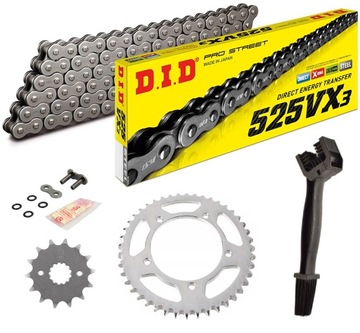 ZESTAW NAPĘDOWY DID+JT HONDA XL600V 89-99 TRANSALP