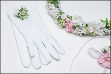 НАБОР ДЛЯ ПРИЧАСТИЯ, ВЕНОК, СУМКА, ПЕРЧАТКИ, КРЕМ