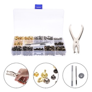 Набор заклепок Декор Кожа Панк Шипы Заклепки Ремесло