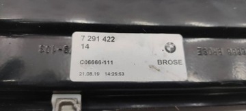 BMW 3 GT F34 2019 ELELKTRICKÝ ZVEDÁK OKNO DVEŘE ZADNÍCH