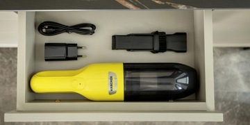 Ручной пылесос POWERFUL Kärcher CVH 2 желтый/золотой