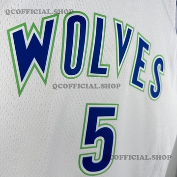 Koszulki Retro 2023/24 Minnesota Timberwolves Anthony Edwards, XXL