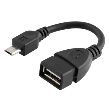 ADAPTER MICRO do USB USB-A PRZEJŚCIÓWKA OTG KABEL