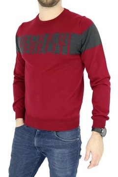 CERRUTI sweterek męski czerwony SWCR03 (M)