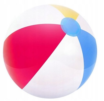 Piłka plażowa 51 cm dmuchana na plażę do wody nad morze BESTWAY kolorowa