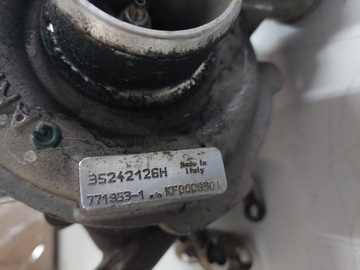 JEEP CHEROKEE KK 2.8 CRD TURBO TURBÍNA