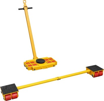 ROLKI TRANSPORTOWE MASZYN WÓZKI PODNOŚNIK 12 TON