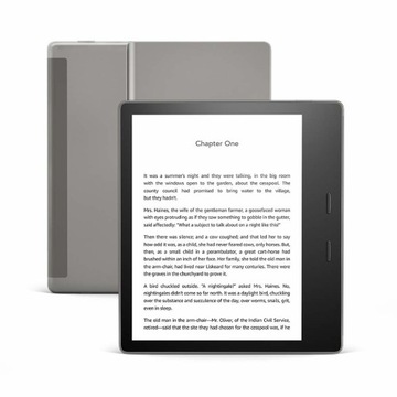 Электронная книга Kindle Oasis 3, 7 дюймов, 32 ГБ, Wi-Fi, графитовый