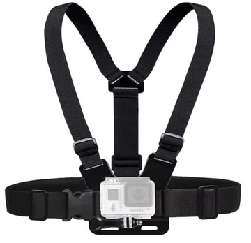 Держатель для крепления камеры на ремнях для GoPro 12 11 10 DJI Pocket Hero Osmo SJCAM