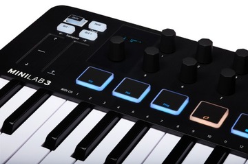 Arturia Minilab mk3 ЧЕРНЫЙ +АНАЛОГОВЫЙ ЛАБОРАТОРНЫЙ ABLETON