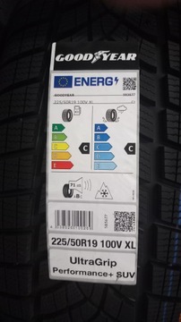 Goodyear UltraGrip Performance+ SUV 225/50R19 100 V