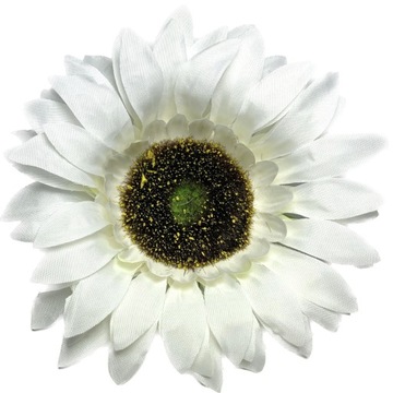 SŁONECZNIK BIAŁY GŁÓWKA KWIATY SZTUCZNE 12 cm