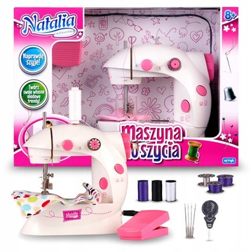 PRAWDZIWA MASZYNA DO SZYCIA DLA DZIECI + IGŁA NICI