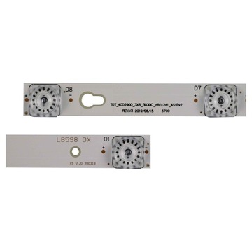 СВЕТОДИОДНЫЕ ПОЛОСКИ TCL TOT-40D2900-3X8-3030C 40HR330M08A6