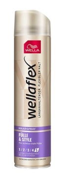 Wellaflex Fulle & Style Lakier do włosów 250ml