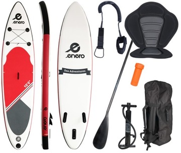 DESKA SUP Paddle KAJAK + Wiosło Linka Siedzisko