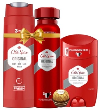 OLD SPICE ORIGINAL PREZENT ZESTAW KOSMETYKÓW 3 szt