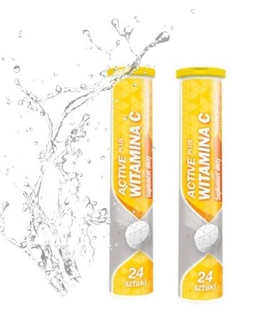 Tabletki musujące witamina C 48 szt. Active Plus
