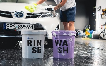 КОМПЛЕКТ ДЛЯ МОЙКИ MONSTER SHINE BUCKET СЕПАРАТОРЫ ADBL ПЕРЧАТКА ДЛЯ СНЕЖКА