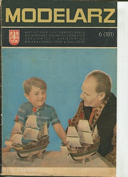 Modelarz 6/1970 Be-12 Czajka,holownik Stanisław