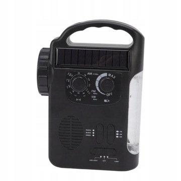 Ручная рукоятка FM-радио на солнечной энергии