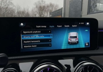 Mercedes Klasa A W177/V177 Hatchback 1.3 200 163KM 2018 Mercedes-Benz Klasa A 163KM VIRTUAL kamera108.000km 1.33 AUTOMAT zarejest, zdjęcie 27