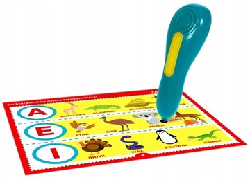 ГОВОРЯЩЕЕ РУЧКА 500 ВОПРОСОВ БУКВЫ И СЛОВА CLEMENTONI