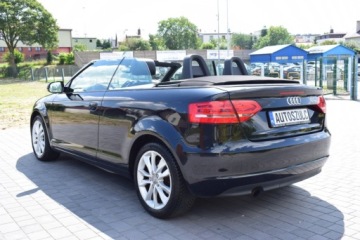 Audi A3 8P Cabriolet 2.0 TDI CR 140KM 2011 Audi A3 Cabrio 2.0 TDI, AUTOMAT, Cabriolet, Zarejestrowany, Oplacony, Zadb, zdjęcie 8