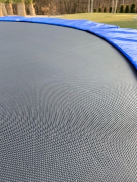 САДОВЫЙ батут 252 СМ, ЛЕСТНИЦА С СЕТКОЙ 8 ФУТОВ