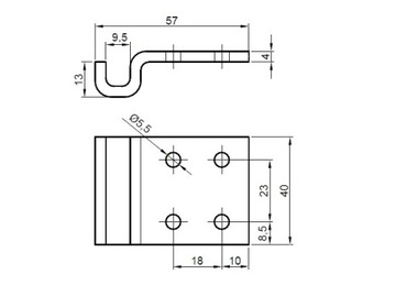 Замок, боковая застежка, клипса с ручкой