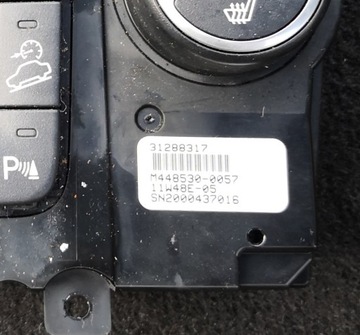 PANEL KLIMATIZACE VENTILACE VOLVO XC60 I S60 II V60 31288317 ZÁRUKA