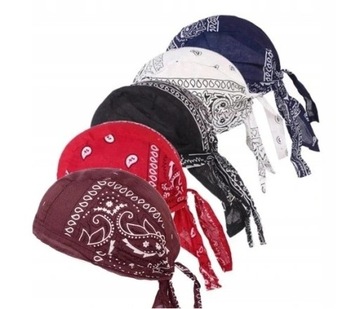 5x Męska chusta Durag Skull Cap Wypadanie