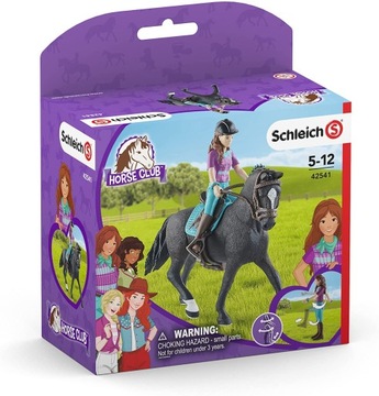 SCHLEICH 42541 КЛУБ FOX RIDER AND STORM HORSE CLUB
