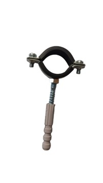 Uchwyt do rur pojedynczy z tłumikiem 1