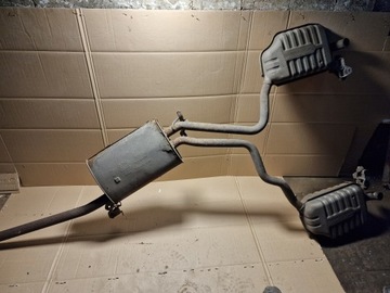 TŁUMIK WYDECH KOMPLET AUDI A4 B6 B7 1.9 2.0 2.5 TDI