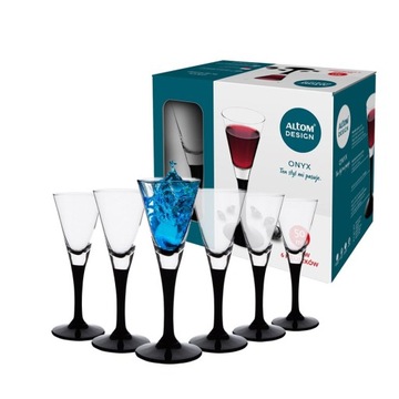 Набор стаканов для водки, ликера Altom Design Onyx 50 мл, 6 шт.