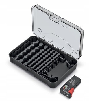 ORGANIZER NA BATERIE + TESTER BATERII Kistenberg