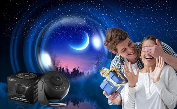 Projektor gwiazd lampka 13x dysk planety USB Planetarium 360 stopni