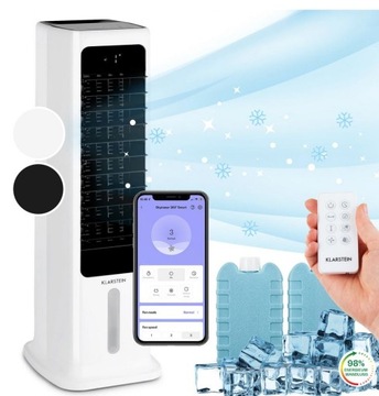 Klimator Wentylator Schładzacz Klarstein Skytower 360° Smart Ł600