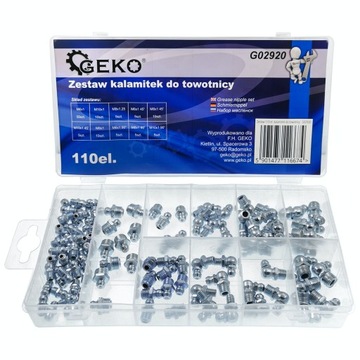 Zestaw kalamitek 110el. do towotnicy GEKO G02920