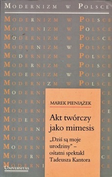 AKT TWÓRCZY jako MIMESIS. 
