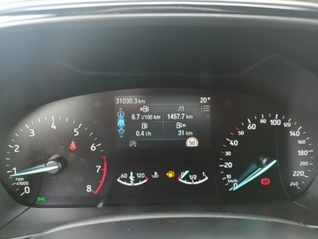 Ford Focus IV Hatchback Facelifting 1.0 EcoBoost 125KM 2022 Ford Focus miękka HYBRYDA, na gwarancji, ST-line,, zdjęcie 14