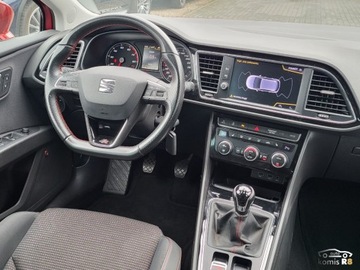 Seat Leon III SC Facelifting 1.4 EcoTSI 150KM 2018 Seat Leon 1.5150KM 2018r 25TysKm FR FullLed AppleCarPlay Serwisowany 1.4, zdjęcie 14