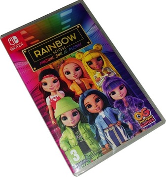RAINBOW HIGH - RUNWAY RUSH / NOWA / PL / SWITCH / KARTDRIDŻ
