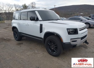 Land Rover Defender IV (L663) 90 2.0 i4P 300KM 2023 Land Rover Defender 2023r., 110 S, 2L, od ubezpieczalni 2.0 Benzyna 300KM