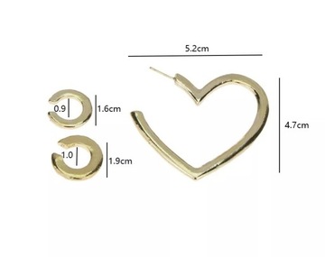 НАБОР ЗОЛОТЫХ СЕРЬГ N910